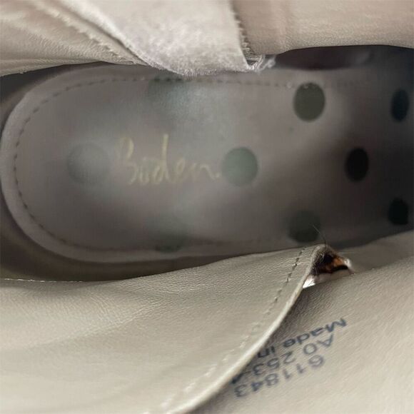 Boden Hoxton Leopard Calf Hair Ankle Boots Tan Black EU 40 - Picture 10 of 11